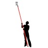 PERCHE TELESCOPIQUE 2 BRINS DE 1.20M A 2.50M