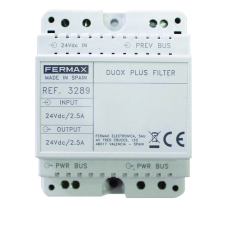 FILTRE DUOX PLUS 24VDC