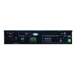 AMPLI-PRÉAMPLI 2 X 120 W AVEC ECHO/REVERBÉRATION - 6 ENTRÉE