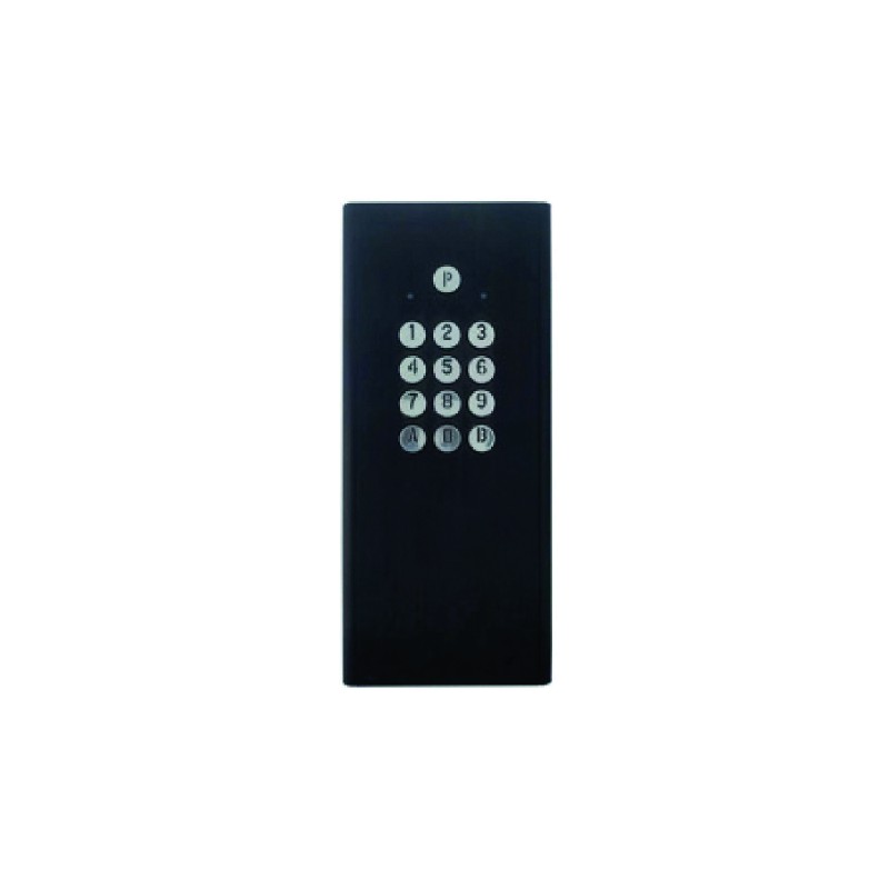 CLAVIER HAUSSMANN COMPACT 1 RELAIS - NOIR