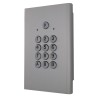 BOITIER SAILLE POUR CLAVIER HAUSSMANN COMPACT - ARGENT
