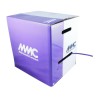 CABLE CAT6A F/FTP LSZH 1X4P BOX 305M VIOLET