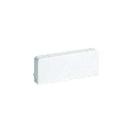 EMBOUT DE FERMETURE LAN 100X40 BLANC