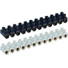 BARRETTE DE CONNEXION 12 PLOTS 16 MM² NOIRE
