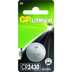 PILE BOUTON LITHIUM 3V 24.5X3MM BLISTER DE 1