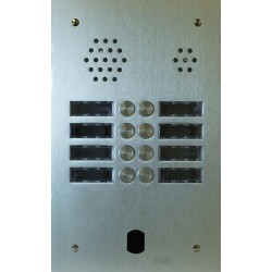 PLAQUE AUDIO ALU 2R 8BP 2VOICE COMPLETE