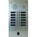 PLAQUE AUDIO ALU 2R 12BP 2VOICE COMPLETE