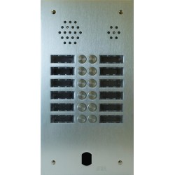 PLAQUE AUDIO ALU 2R 12BP 2VOICE COMPLETE