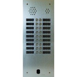 PLAQUE AUDIO ALU 2R 18BP 2VOICE COMPLETE