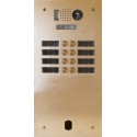 PLAQ VIDEO ALU 2R 8 BP 2VOICE CHAMPAGNE