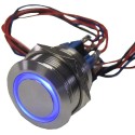 BOUTON POUSSOIR LUMINEUX NO NF D19 MM