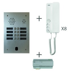 KIT AUDIO 2R 8BP 2VOICE PROGRAMMÉ