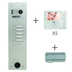 KIT VIDEO ALU 1R 5 BP...