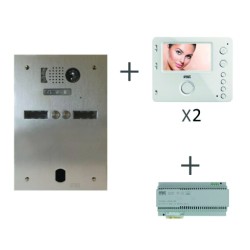 KIT VIDEO ALU 2R 2 BP...
