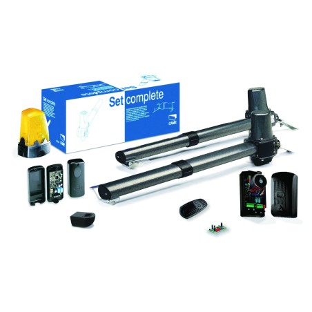 KIT SIMPLIFIE BATTANT KRONO 230V 433MHZ 3M 400KG VIS SANS FI