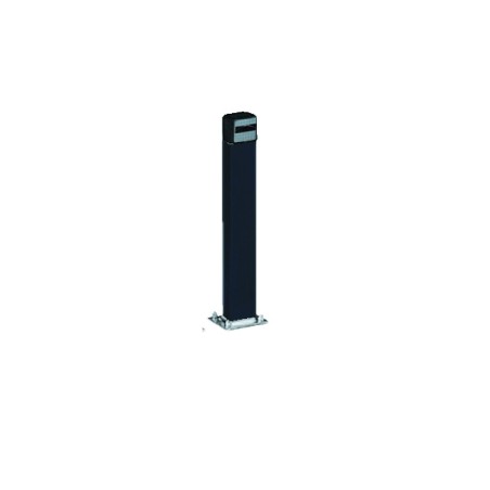 COLONETTE EN ALUMINIUM VERNI NOIR POUR PHOTOCELLULE DOC I H