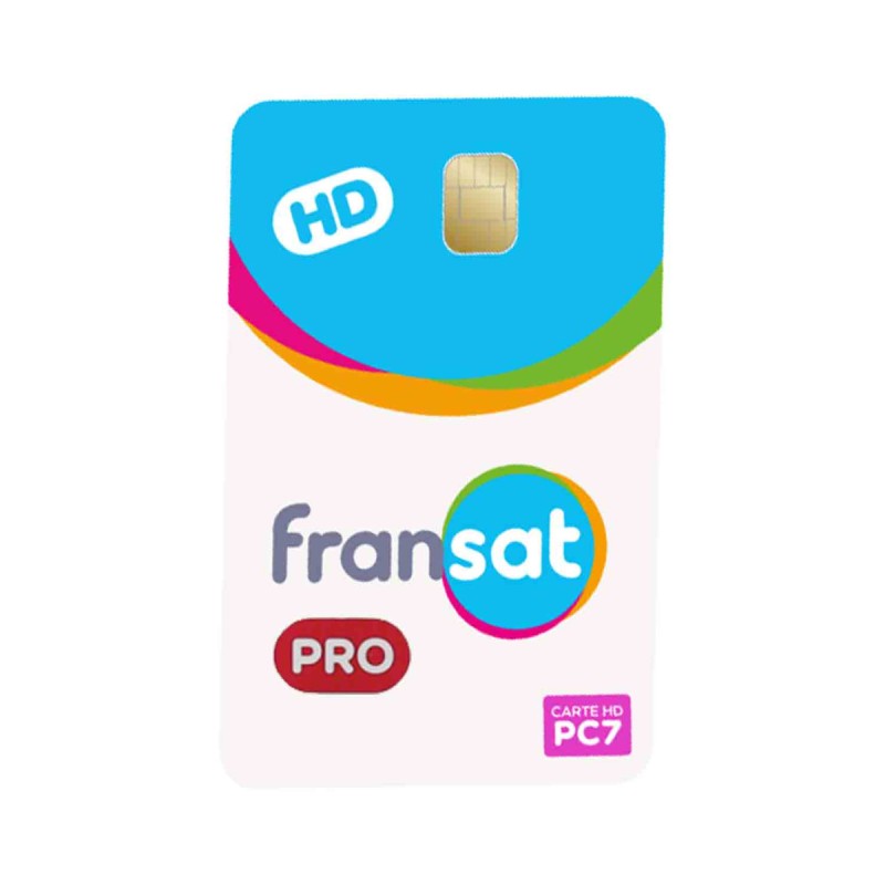 CARTE FRANSAT HAUTE DÉFINITION PROFESSIONNELLE