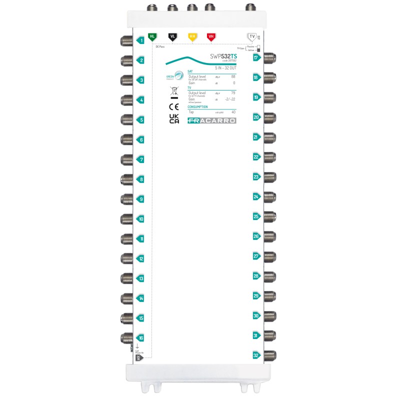 MULTISWITCH COMPACT AUTONOME 5E/32S ACTIF OU PASSIF