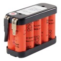 BATTERIE NICD - 12 V / 700 MAH - CÔTE / CÔTE SOUS FLASQUE