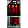KIT 6 TOURNEVIS I-SLIM PLAT/PZ ISOLES 1000V