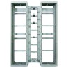 BAIE DOUBLE 42U 19P POUR POINT DE MUTUALISATION OPTIQUE