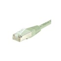 CORDON F/UTP 4P CAT6 PVC 0.5M GRIS