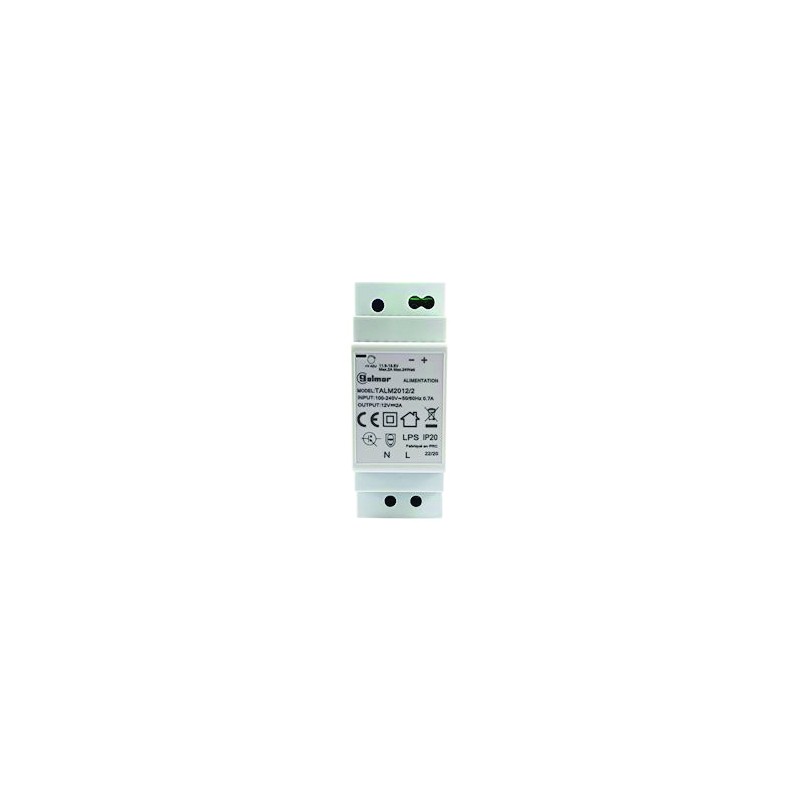 ALIMENTATION RAIL DIN 12VDC 2A 2 MODULES