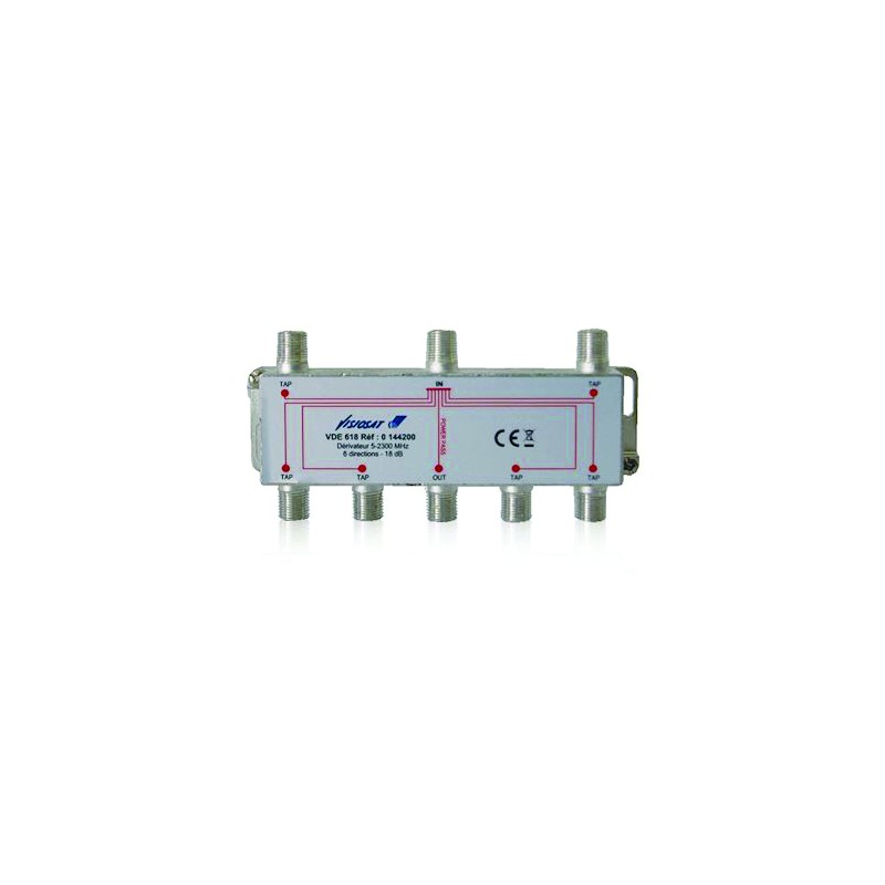 DERIVATEUR ULB 6 DIR 5-2300MHZ 25DB