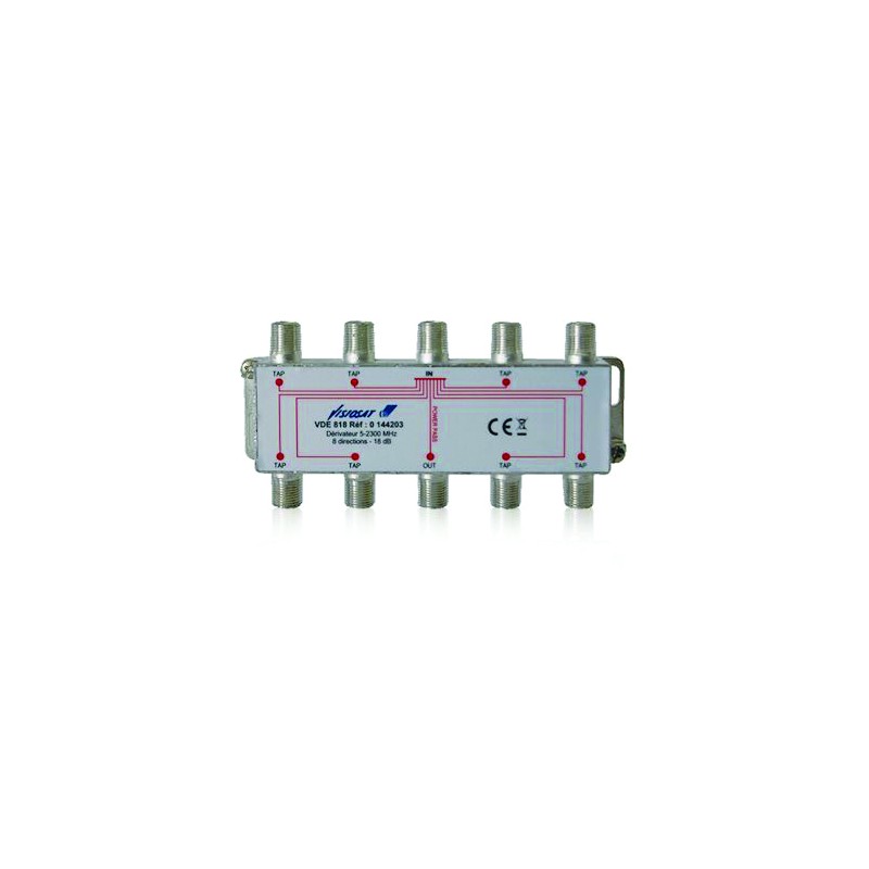 DERIVATEUR ULB 8 DIR 5-2300MHZ 25DB