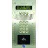 PLAT VISIO V4 DEFIL INOX CAM PINHOL+CLAVIER+TETE VIGIK EN