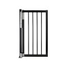 CHARNIÈRE HYDRAULIQUE FERMETURE AUTO RÉGLABLE ARGENT