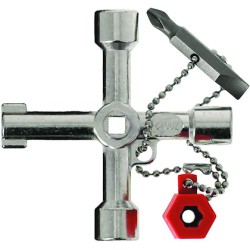 CLÉ D'ARMOIRE EN CROIX...
