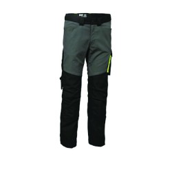 PANTALON AKER SANS POCHES PORTE-OUTILS NOIR/GRIS TAILLE 40