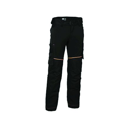 PANTALON EVOLUTION SANS POCHES PORTE-OUTILS NOIR TAILLE 54