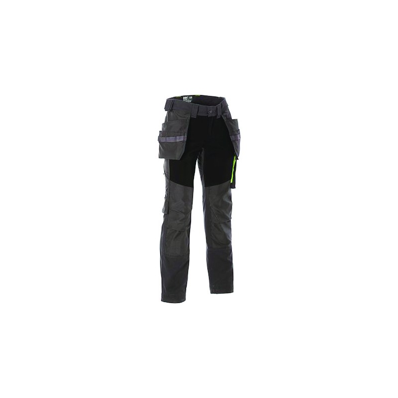 PANTALON AKER AVEC POCHES PORTE-OUTILS GRIS/NOIR TAILLE 52