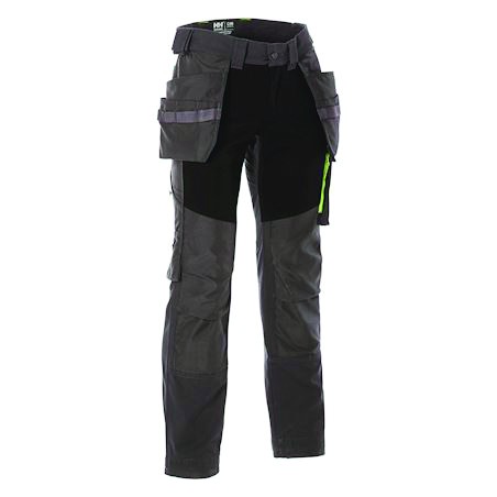 PANTALON AKER AVEC POCHES PORTE-OUTILS GRIS/NOIR TAILLE 52