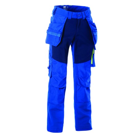 PANTALON AKER AVEC POCHES PORTE-OUTILS BLEU TAILLE 42