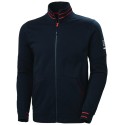 SWEATSHIRT ZIPPÉ KENSINGTON BLEU MARINE TAILLE L