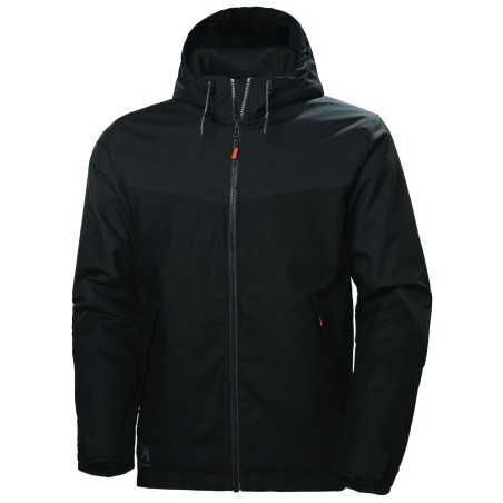 VESTE CHAUDE HIVER OXFORD NOIR TAILLE XXL