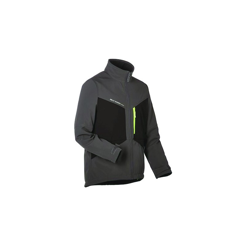 VESTE SOFTSHELL AKER GRISE/NOIRE TAILLE XL