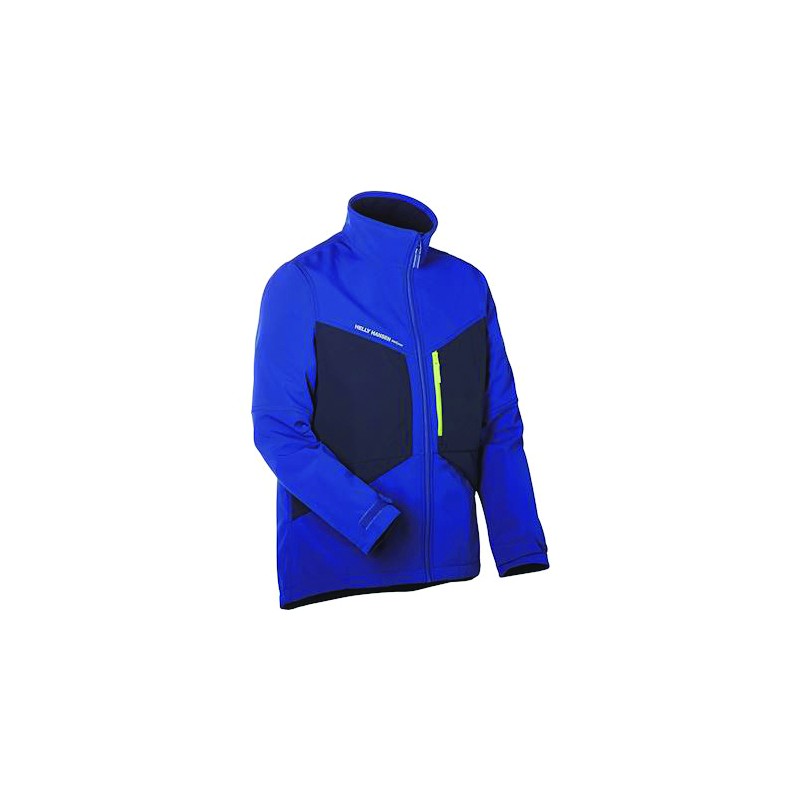 VESTE SOFTSHELL AKER BLEUE TAILLE L