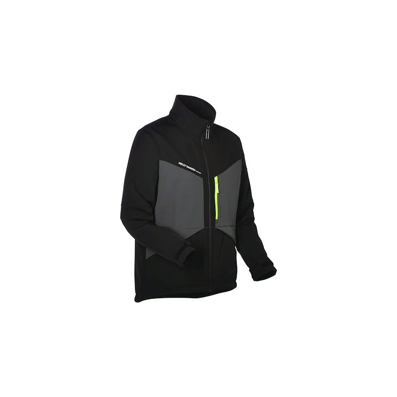 VESTE SOFTSHELL AKER NOIRE/GRISE TAILLE S