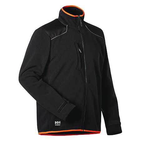 POLAIRE COUPE-VENT NOIRE TAILLE XXL