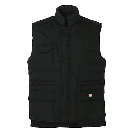 GILET MATELASSÉ MULTIPOCHES SANS MANCHES NOIR TAILLE S