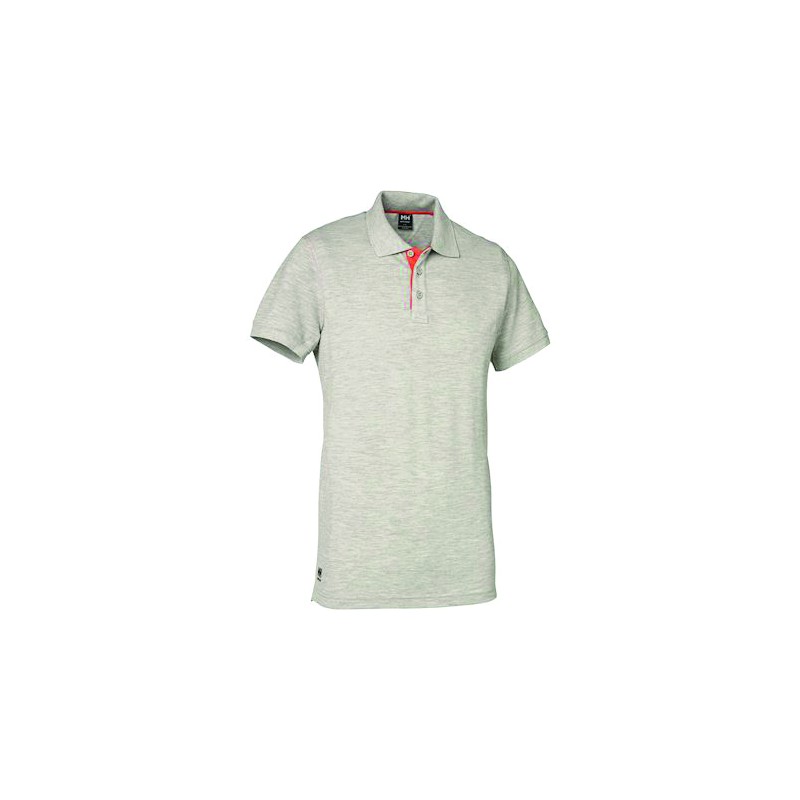 POLO OXFORD GRIS CHINÉ TAILLE 3XL