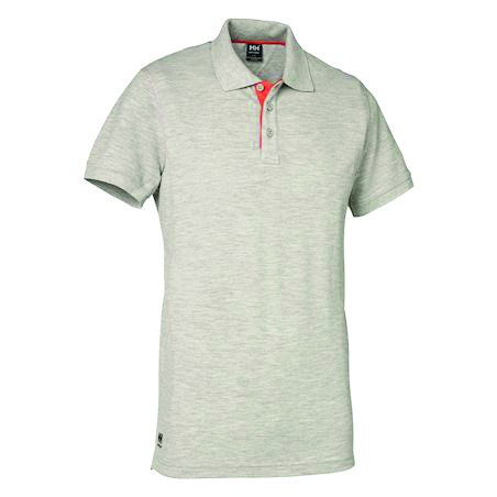 POLO OXFORD GRIS CHINÉ TAILLE 3XL