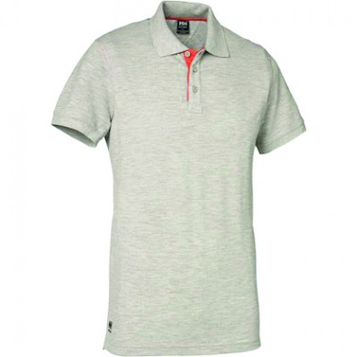 POLO OXFORD GRIS CHINÉ TAILLE L