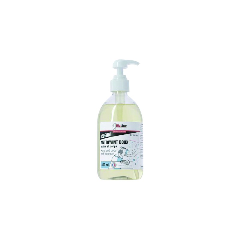 NETTOYANT DOUX MAIN. CORPS. CHEVEUX AVEC POMPE 500 ML