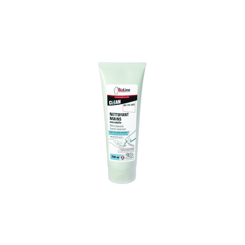 NETTOYANT MAINS MICROBILLES AVEC/SANS RINÇAGE. TUBE (250 ML)