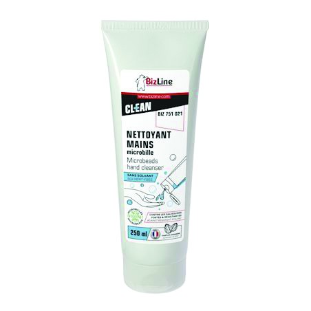 NETTOYANT POUR LES MAINS MICROBILLES EN TUBE (250 ML)